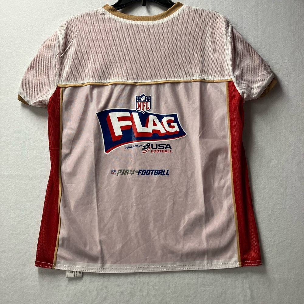 San Francisco 49ers Reversible Flag Football Jersey Adult Size Medium NFL - Picture 4 of 6